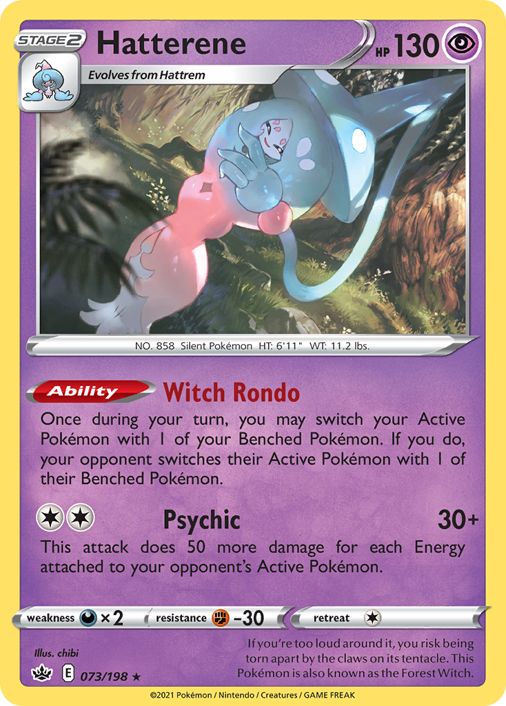 Chilling Reign Hatterene #73/198